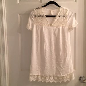 Romaric and cute Cotton and lace dress S